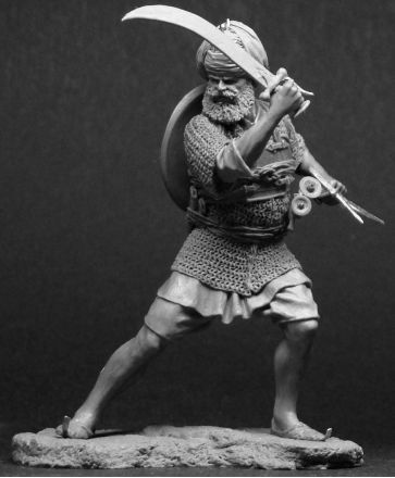 Akali (unverwundbarer) Krieger Sikh Armee, 18.-19. Jahrhundert