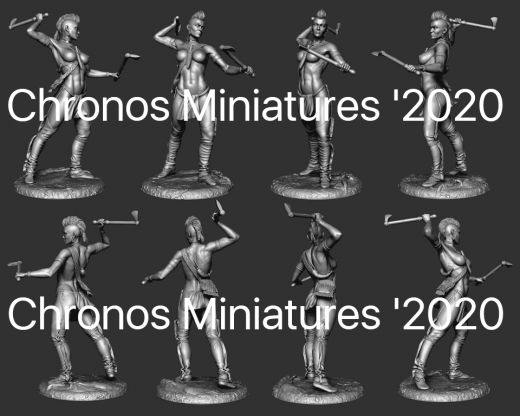 Worlds of Fantasy: Iroquois Woman Warrior