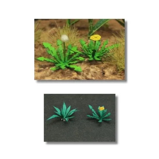 Green-Line GL-35-051 Löwenzahn und Spitzwegerich 1:32/35