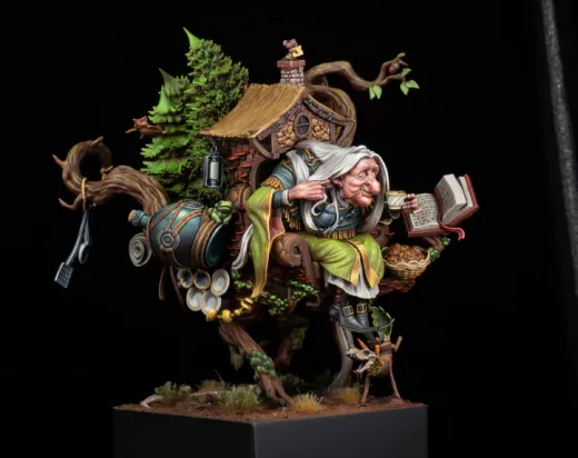 Baba Yaga Vollfigur
