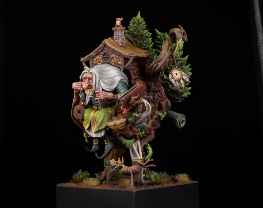 Baba Yaga Vollfigur