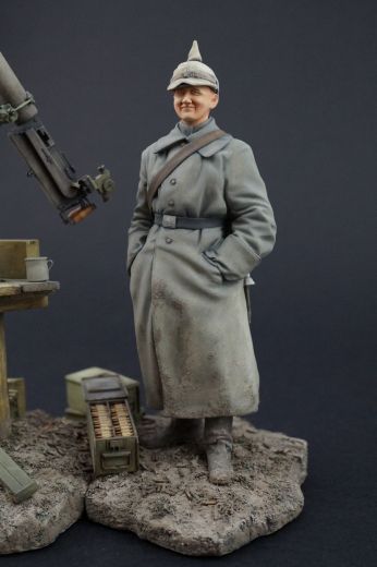 Flak-MG und MG-Schütze