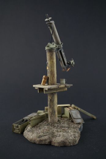 Flak-MG und MG-Schütze
