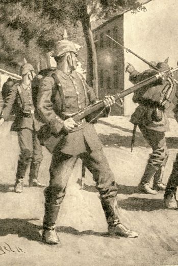 Garde-Fußartillerie-Regiment Spandau, Munitionskolonne 1915