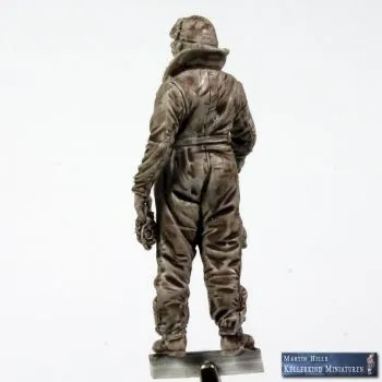 Englischer Pilot im Fliegerkombi