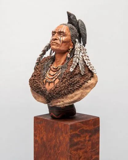 American Indian Bust 02