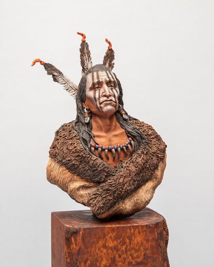 American Indian bust 01