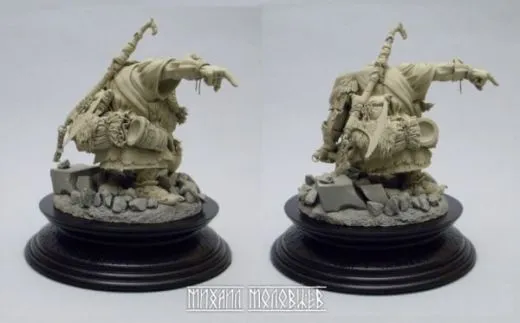 Zwerg mit einem Bein