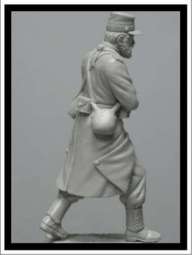 Franz. Soldat des 50. Infanterie-Regiments, 4. Kompanie, 1914