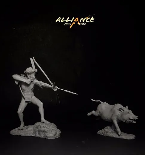 Krieger aus Papua Neu Guinea