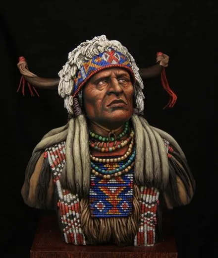 Plaines Indian Bust