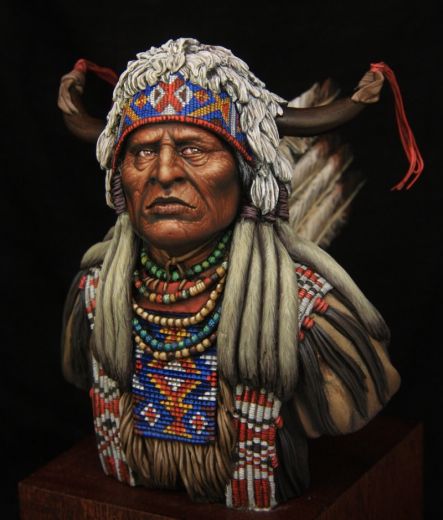Plaines Indian Bust