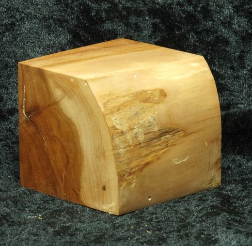 Base with sloping front