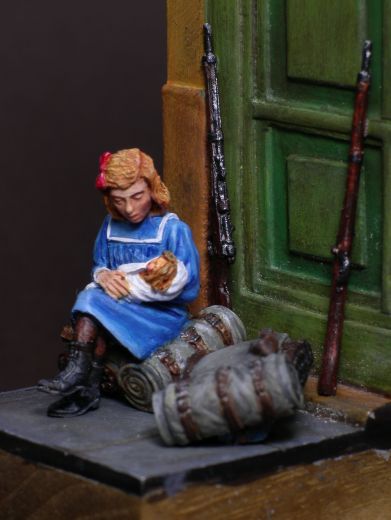 Kleines französisches Mädchen