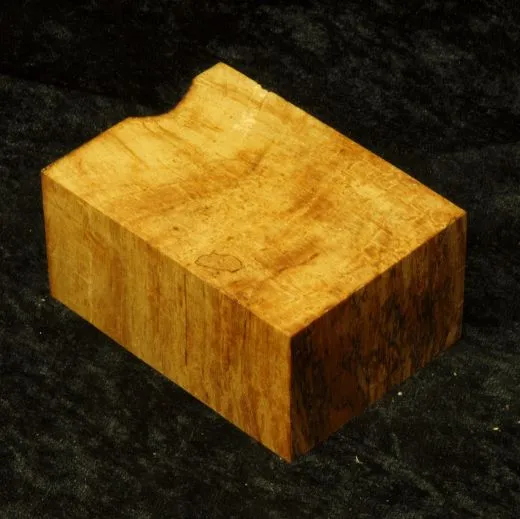 Base with black grain