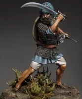 Akali (unverwundbarer) Krieger Sikh Armee, 18.-19. Jahrhundert