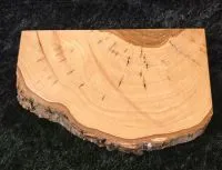 Sockel mit Rindenkante