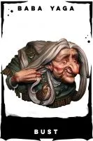 Baba Yaga Büste