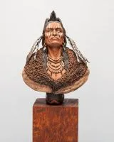 American Indian Bust 02