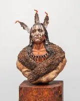 American Indian bust 01