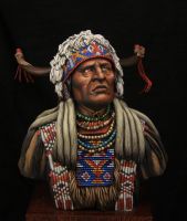 Plaines Indian Bust