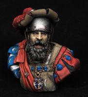 Landsknecht-Hauptmann XVI. Jahrhundert