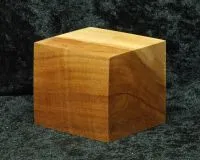Base with sloping front