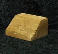 Base with natural edge